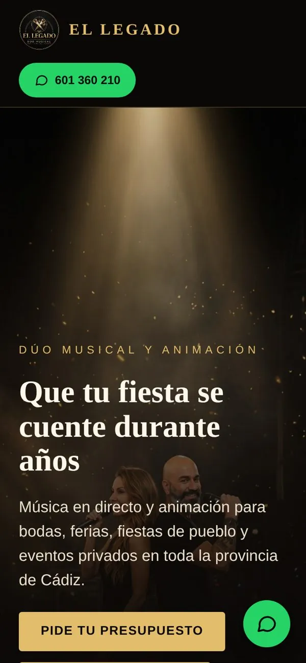 El Legado en el móvil