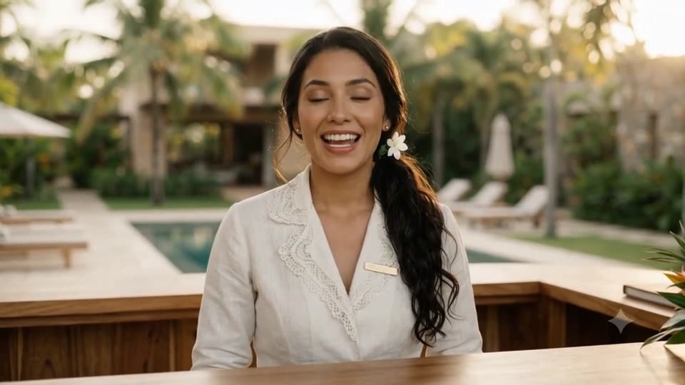 Yasy, la recepcionista virtual de El Faro Resort